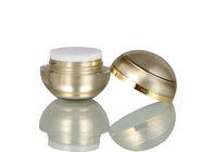 Round Ball 15g Acrylic Face Cream Jars with Screw cap