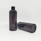 Custom 300ml Amber PET Plastic Cosmetic Bottles For Toner