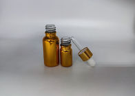 10ml 15ml 30ml Amber Glass Cosmetic Bottles Essential Oil Glass Dropper Container