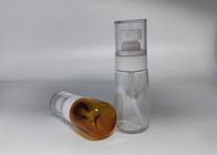 15ml 30ml 50ml Empty Round Plastic Bottle With Pump Sprayer Custom Color