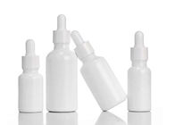 10ml 50ml 100ml White Glass Cosmetic Bottles Skin Care Packaging