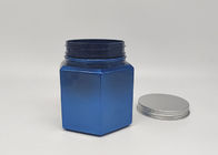 Custom Aluminum Cap Plastic Cosmetic Bottles 10.14oz Candy PET Perfume Jars