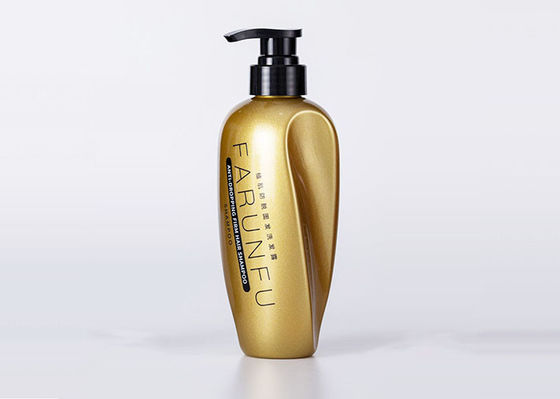 500ml Plastic Pet Bottle Shampoo And Conditioner Bottle With Lotion Pump Packaging