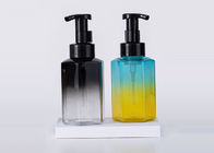 10.14oz Flat Shape PET Foaming Bottle For Shampoo And Hand Sanitiser