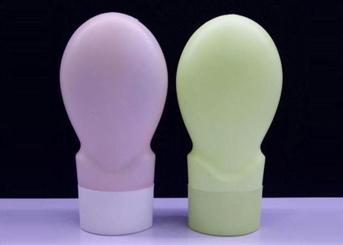 Colorful 100ml HDPE Plastic Bottles For Suncream Whitening Cosmetic Packaging