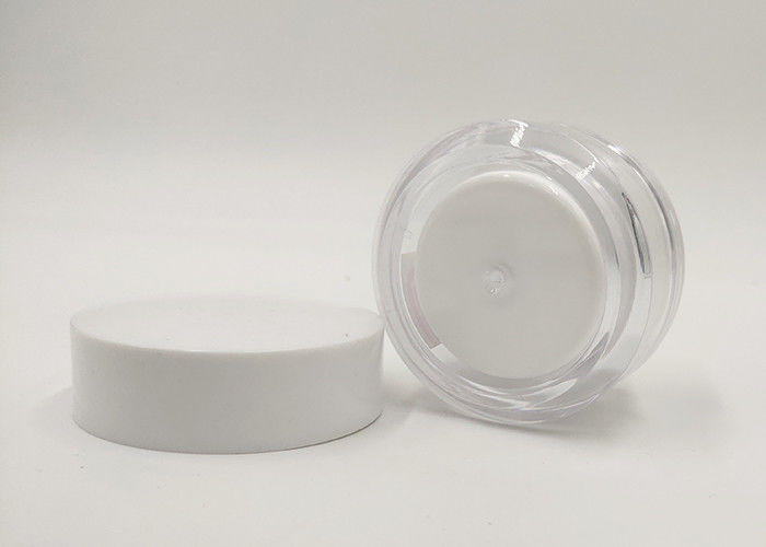 50g PET Face Cream Jars Screw Cap Type Or Customized