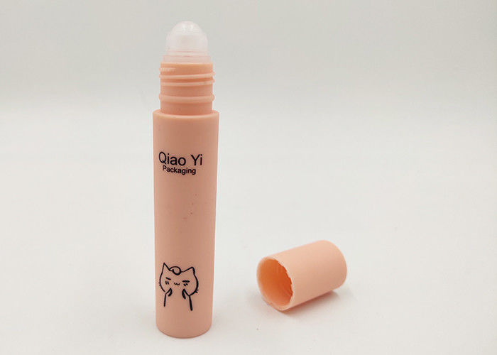 Cosmetic Roller Ball Empty Lip Gloss Tubes 3.5g Screw Cap Sealing Type