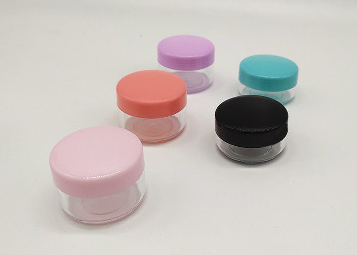 15g 20g  PS Transparent Face Cream Jars With PP Cap