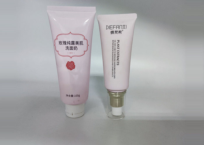 100ml Custom Color Plastic Cosmetic Tubes With Lotion Pump
