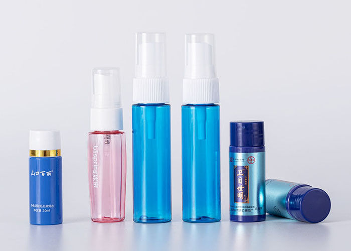 75ml 100ml Frosted Plastic Cosmetic Bottles With Dropper Cap