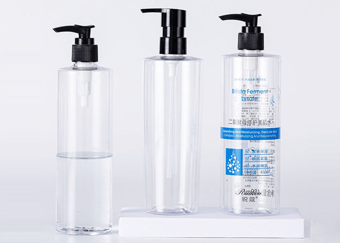 300ml Round Shape Custom Cosmetic Bottles Shampoo Conditioner Bottle