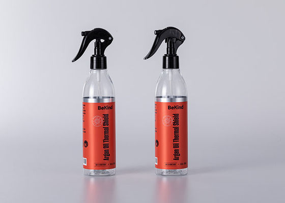 Custom Clear 10.14oz Plastic Trigger Sprayer Bottle Packaging